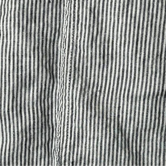 British Khaki Size large 100% Linen Pinstripe Lightweight Nautical Blazer - Picture 5 of 7